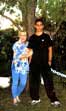 3rd Ear Music Founders - Audrey Smith (Lamarque) with her little boy, Big Terry - 2002