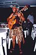 John Gcaba on the St. Lucia boat