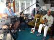 Recording John Gcaba at 3rd Ear Music for the BBC TV documentary on Solomon Linda
