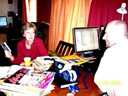 DISA's Pat Liebetrau with Wayne Williams