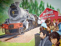 Odin Bioscope Music Wall of Fame 1.2m by 0.98m by Doug Batteson - Pretoria 2009